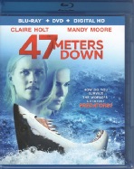 47 METERS DOWN Blu-rayジャケット