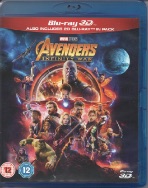 AVENGERS INFINITY WAR Blu-rayジャケット