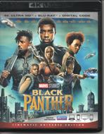 BLACK PANTHER 4K UHD Blu-rayジャケット