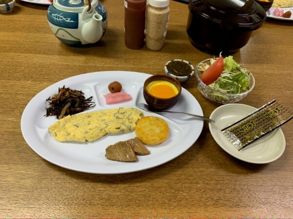 小浜荘の朝食