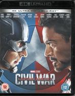 CAPTAIN AMERICA:CIVIL WAR 4K UHD Blu-ray UKジャケット