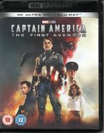 CAPTAIN AMERICA:THE FIRST AVENGER 4K UHD Blu-ray UKジャケット