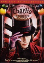 Charlie AND THE CHOCOLATE FACTORY DVDジャケット
