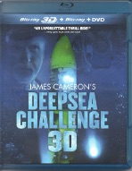 DEEPSEA CHALLENGE 3D Blu-ray 3Dジャケット