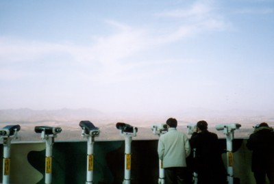 ドラ展望台から見た北朝鮮