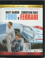 FORD v FERRARI 4K UHD Blu-rayジャケット