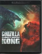 GODZILLA VS. KONG 4K UHD Blu-rayジャケット