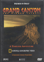 GRAND CANYON:THE HIDDEN SECRETS DVDジャケット