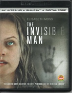 THE INVISIBLE MAN 4K UHD Blu-rayジャケット
