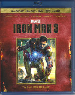 IRON MAN 3 Blu-rayジャケット