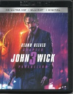 JOHN WICK:CHAPTER 3-PARABELLUM Blu-rayジャケット