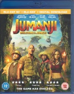 JUMANJI:WELCOME TO THE JUNGLE Blu-rayジャケット