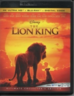 THE LION KING(2019) 4K UHD Blu-rayジャケット