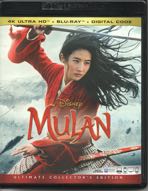 MULAN(2020) 4K UHD Blu-rayジャケット