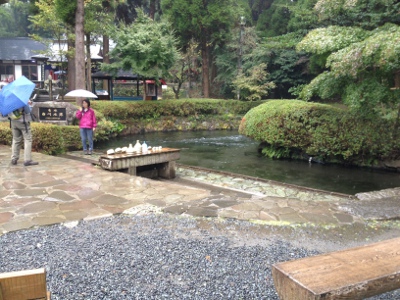 名水百選 白川水源