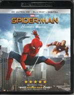 スパイダーマン:ホームカミング 4K UHD Blu-rayジャケット