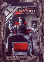 SWEENEY TODD DVDジャケット
