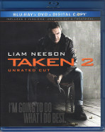 TAKEN 2 Blu-rayジャケット