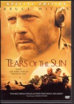 TEARS OF THE SUN DVDジャケット