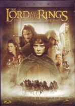 THE LOAD OF THE RINGS:THE FELLOWSHIP OF THE RINGS DVDジャケット