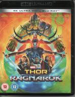 THOR:RAGNAROK 4K UHD Blu-ray UKジャケット