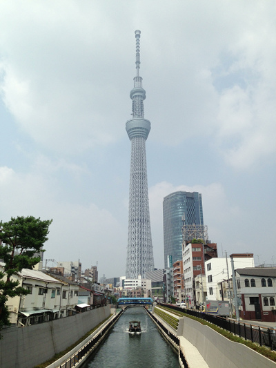 十間橋からの眺め