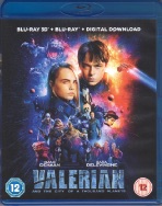 VALERIAN AND THE CITY OF A THOUSAND PLANETS Blu-rayジャケット
