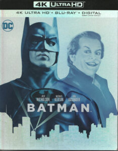 BATMAN 4K UHD Blu-ray ジャケット