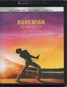 ボヘミアン・ラプソディ 4K UHD Blu-ray ジャケット