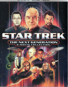 ジェネレーションズ:STAR TREK 4K UHD Blu-ray ジャケット