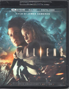 ALIENS 4K UHD Blu-rayジャケット