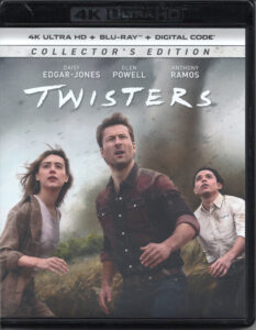 TWISTERS 4K UHD Blu-rayジャケット