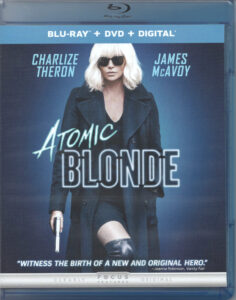 Atomic Blonde Blu-rayジャケット