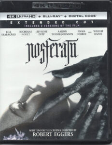 Nosferatu 4K UHD Blu-rayジャケット