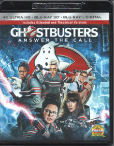 Ghostbusters:Answer the Call 4K UHD Blu-rayジャケット