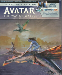 Avatar:The Way of Water 4K UHD Blu-rayジャケット