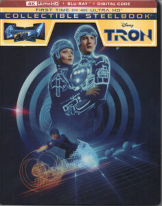 Tron 4K UHD Blu-rayジャケット