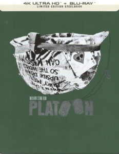 Platoon 4K UHD Blu-rayジャケット