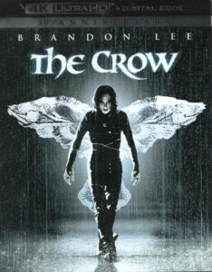The Crow 4K UHD Blu-rayジャケット