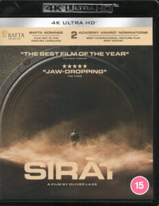 SIRĀT 4K UHD Blu-rayジャケット