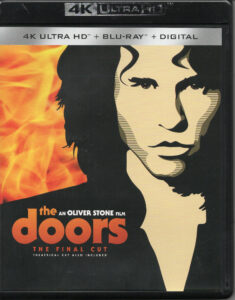 the doors THE FINAL CUT 4K UHD Blu-rayジャケット