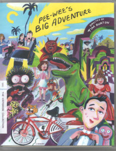 PEE-WEE'S BIG ADVENTURE 4K UHD Blu-rayジャケット