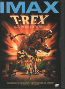 T-REX:BACK TO THE CRETACEOUS DVDジャケット